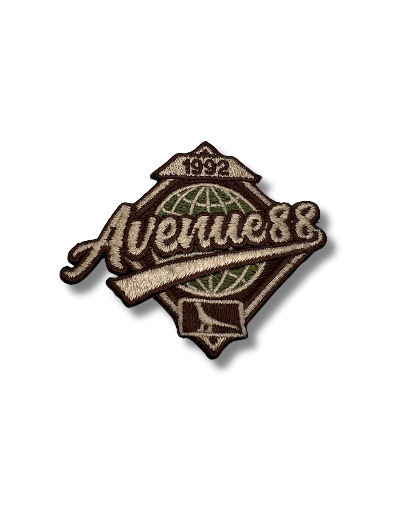 Pinstripe Brown & Olive green Baseball cap