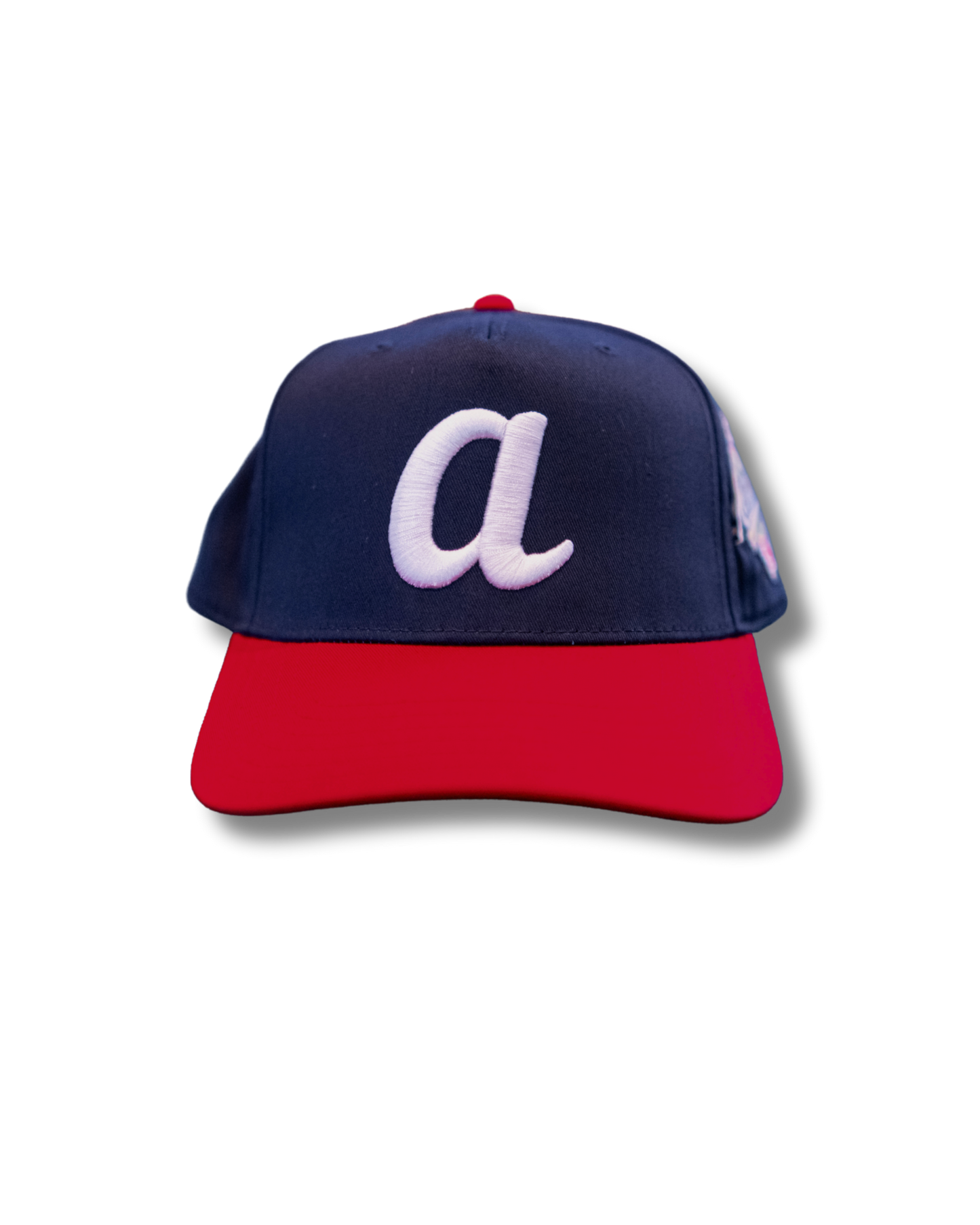 Red white and blue baseball cap
