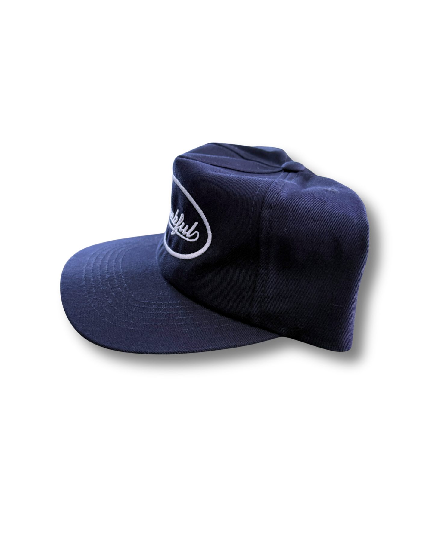 Unstructured Navy blue Thankful hat