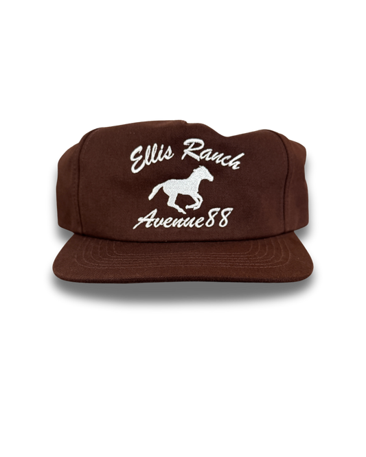 Unstructured Brown Ellis Ranch snapback