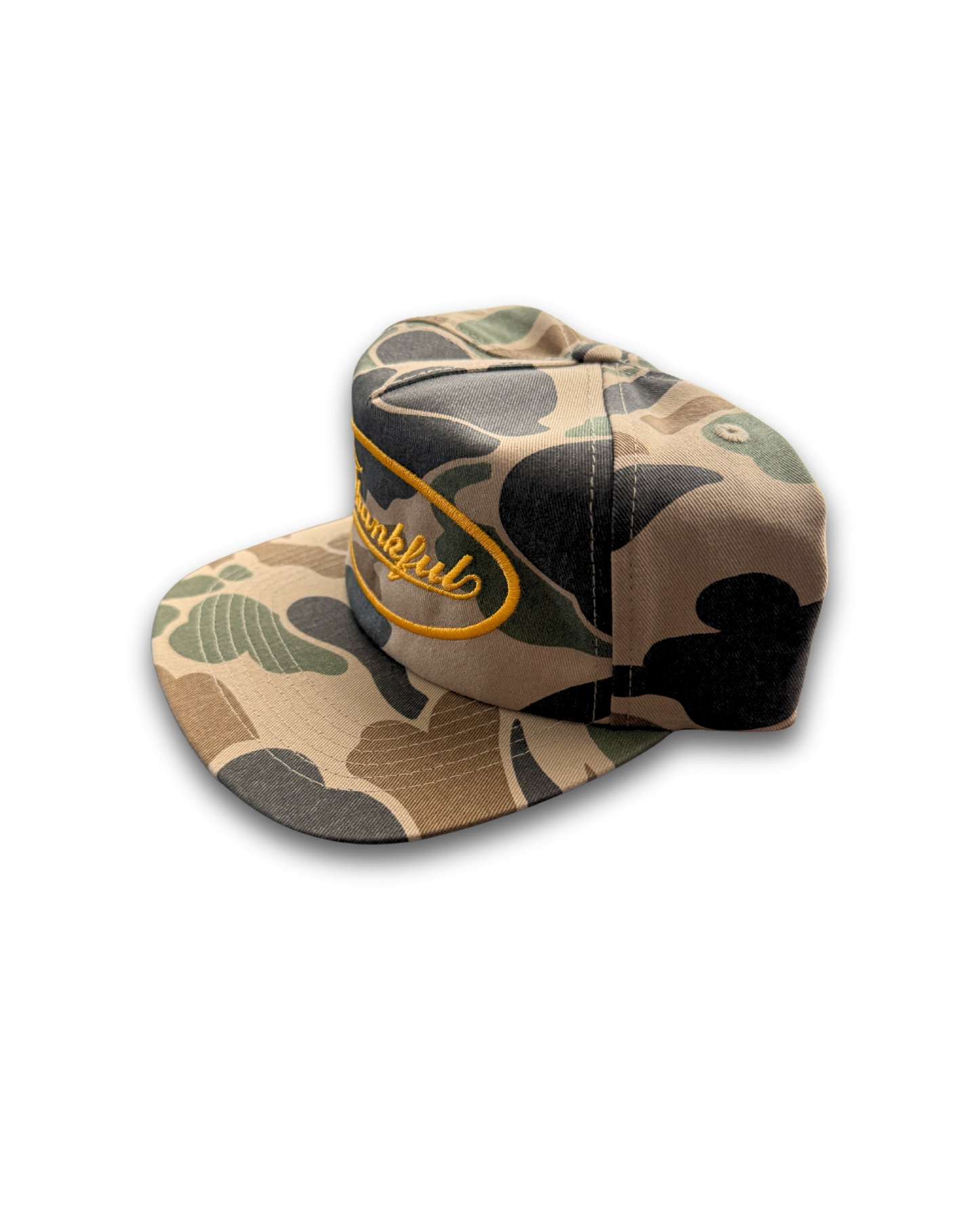 Unstructured Duck Camouflage Yellow Thankful hat