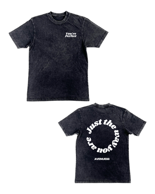 Vintage Black You're Perfect T-shirt