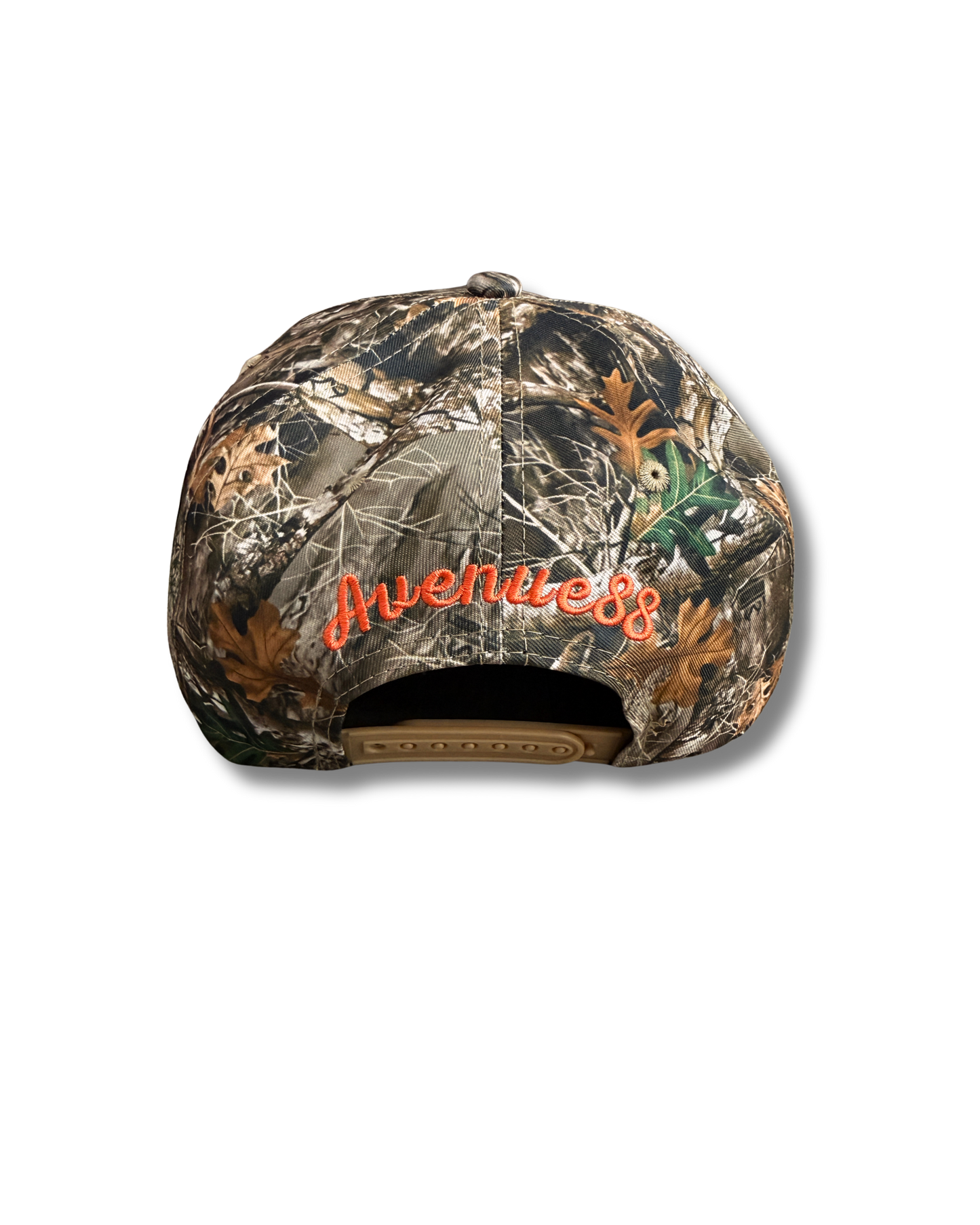 Leaf Camouflage Thankful Hat Orange
