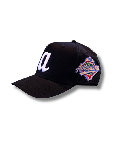 Black and White Baseball Cap