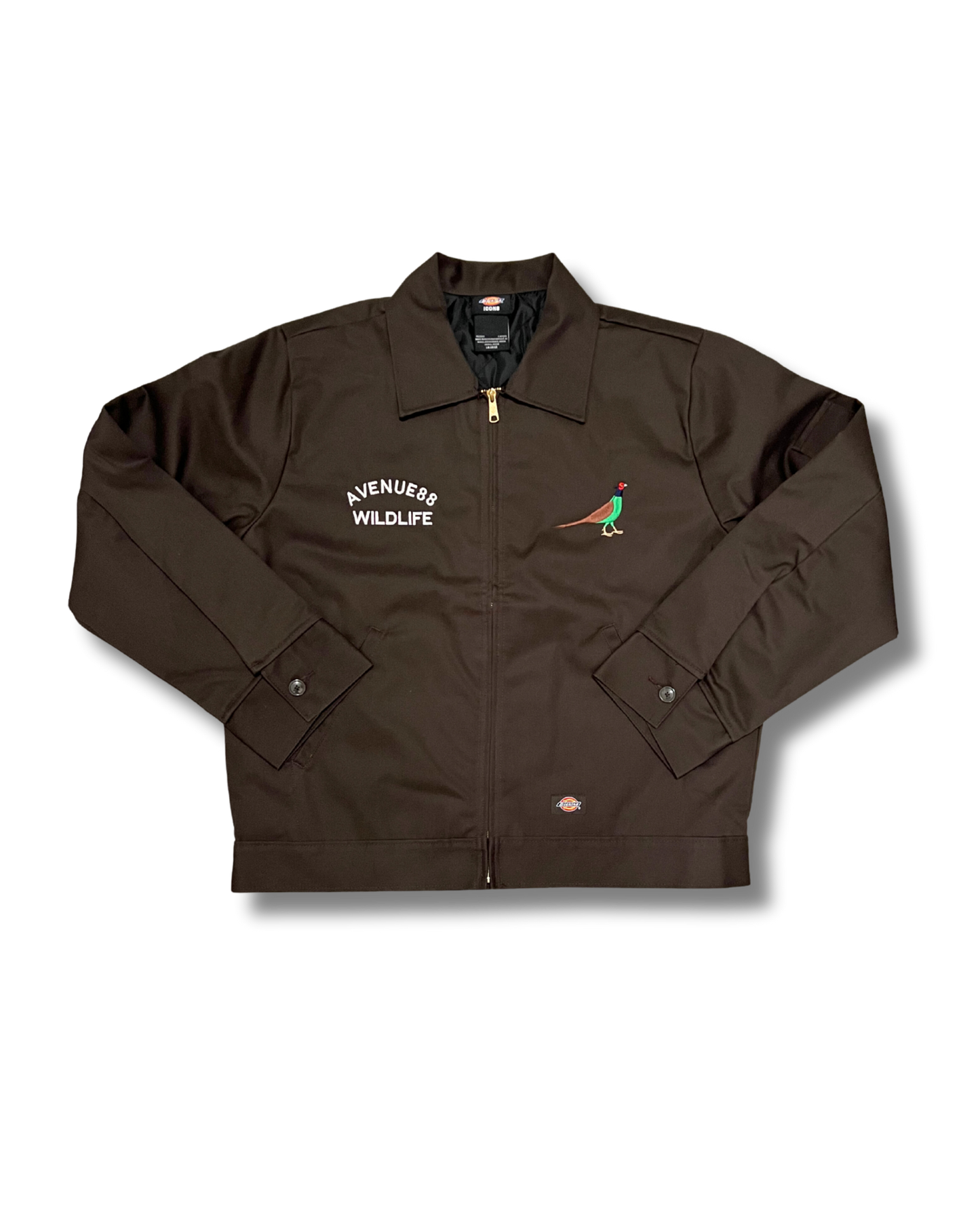 Brown avenue88 wildlife dickie jacket