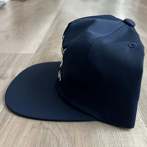 Navy blue Ellis ranch unstructured snapback