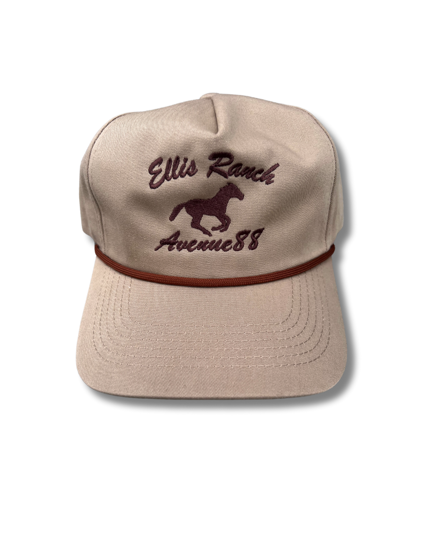 Khaki/brown unstructured Ellis ranch hat