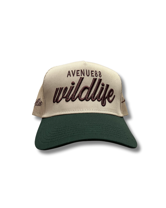 Avenue88 wildlife 5 Panel Mesh Back Trucker Hat