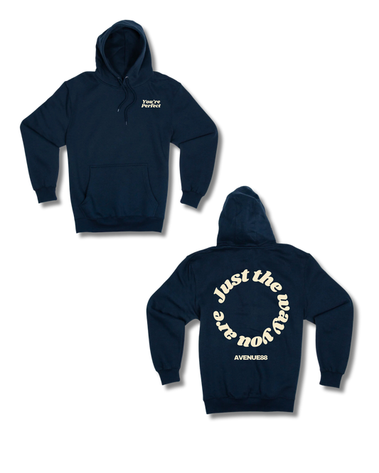 Navy Blue/Cream Y.P Hoodie