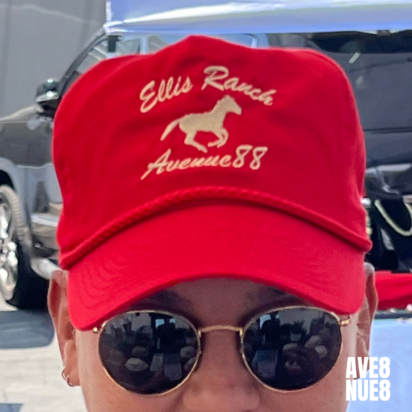 Red Ellis Ranch snapback