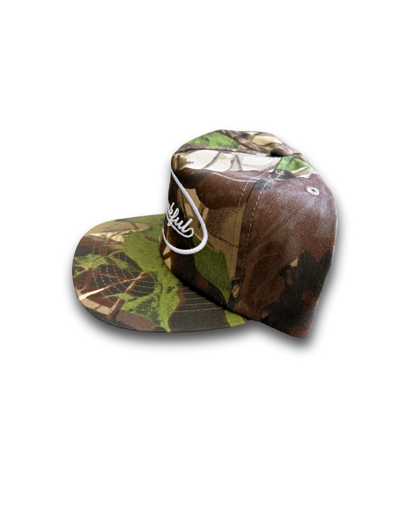 Unstructured Thankful Leaf Camouflage Hat