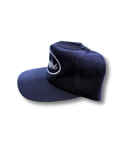 Unstructured Navy blue Thankful hat