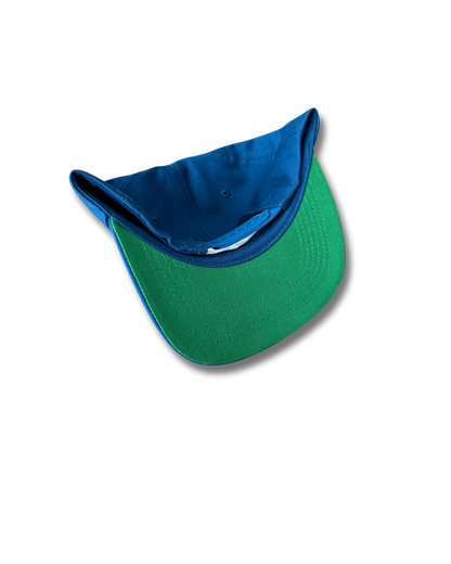 Unstructured 5 panel Royal Blue Hat