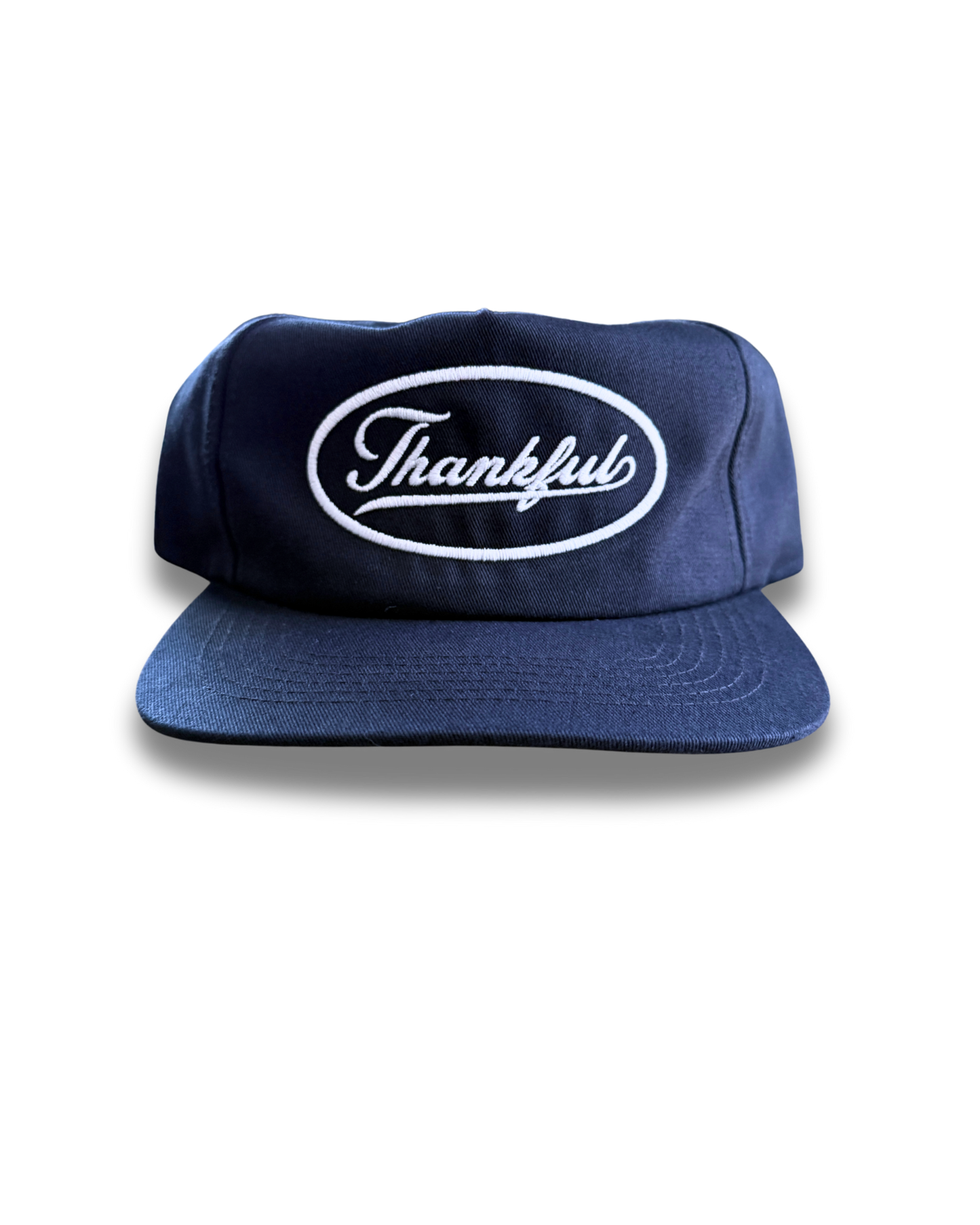 Unstructured Navy blue Thankful hat