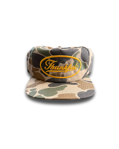 Unstructured Duck Camouflage Yellow Thankful hat