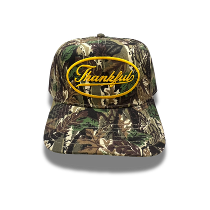 Thankful camouflage hat