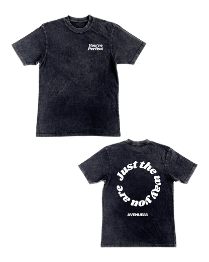 Vintage Black You're Perfect T-shirt