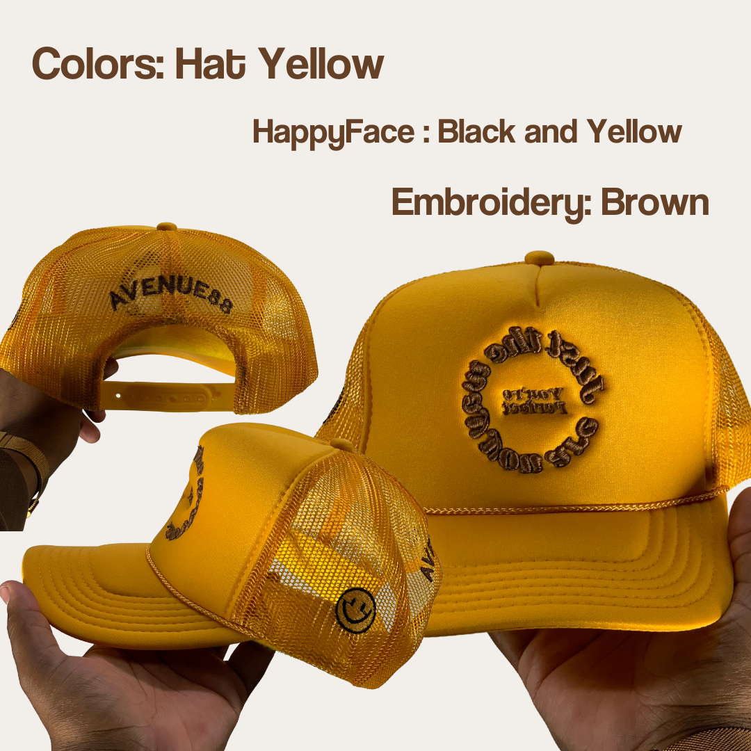 Yellow Gold Trucker Hat